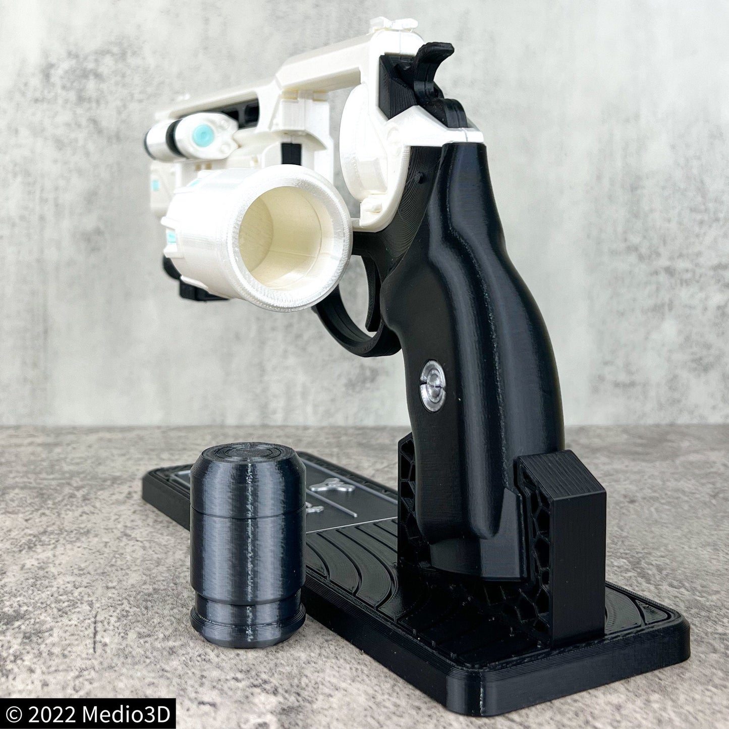 D2 Fatebringer ChatterWhite Hand Cannon, Props Cosplay, Larp Props, Post Apocalyptic Larp Weapon, Cyberpunk Prop