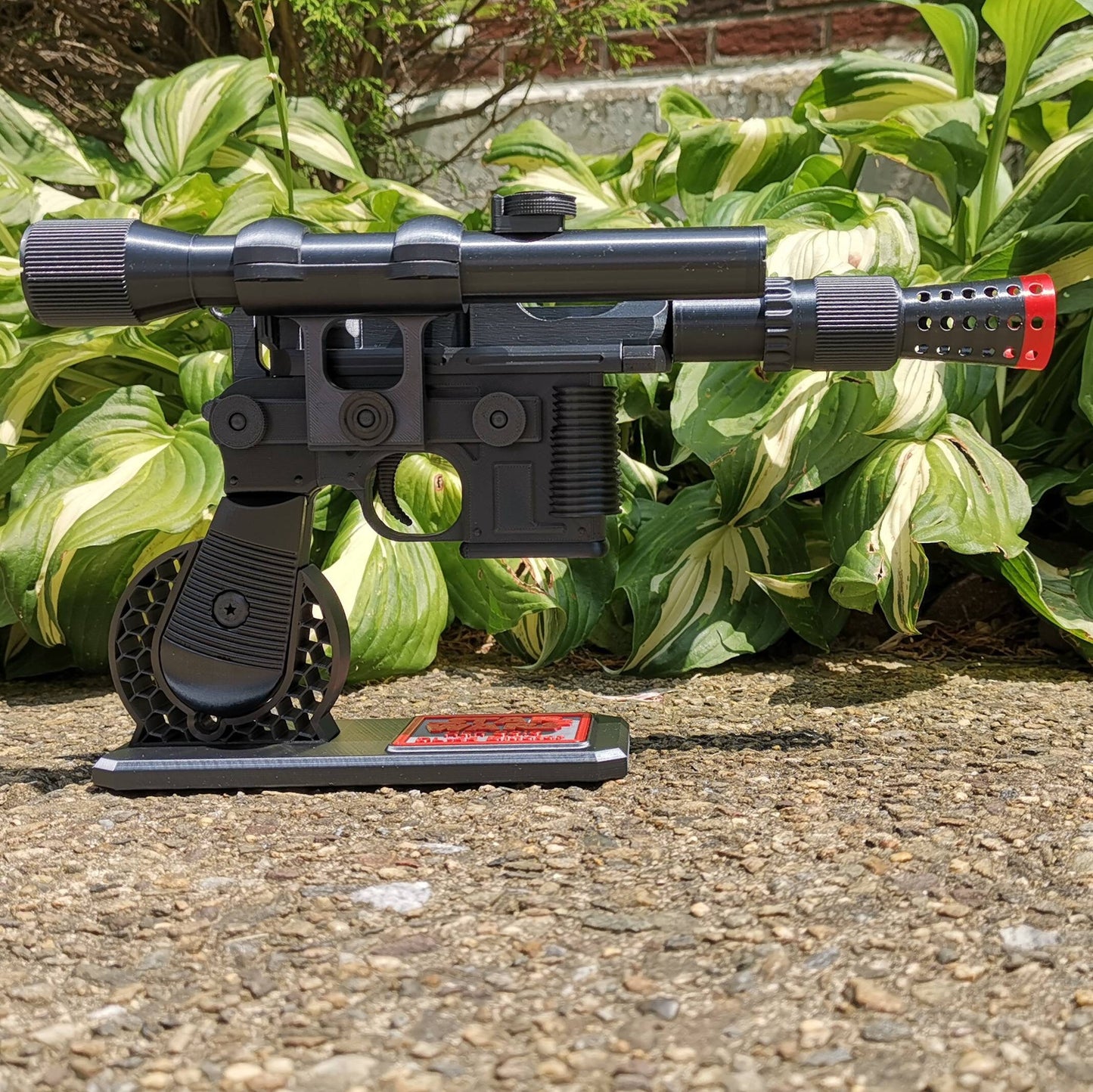 Han Solo Blaster DL-44 Cosplay, Larp Props Replica, Han Solo Blaster, Post Apocalyptic Larp, Cyberpunk Cosplay Prop Weapon