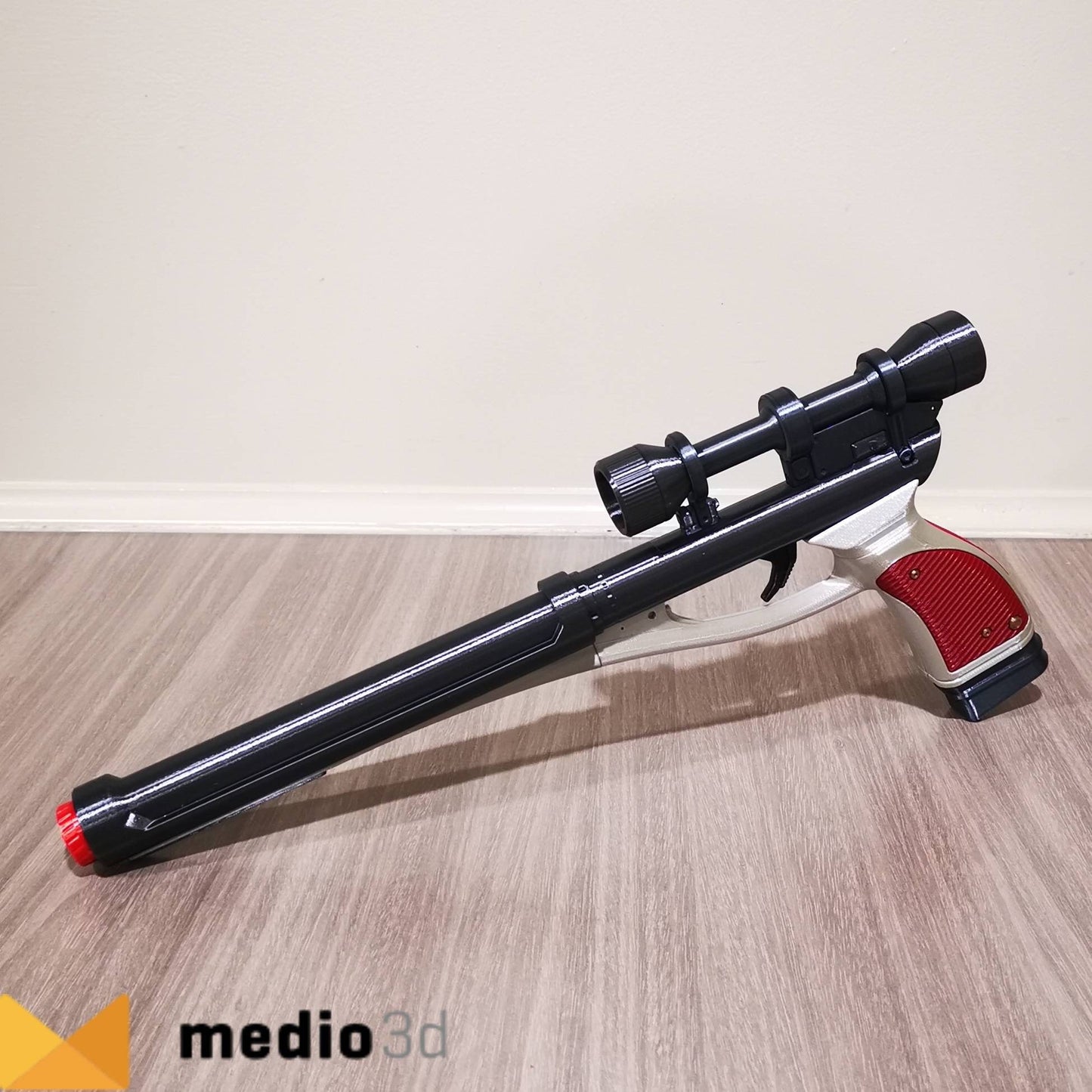 Cad Bane Blaster LL-30 Cosplay Prop, Larp Props Replica, Post Apocalyptic Larp Weapon, Cyberpunk Cosplay Prop Weapon