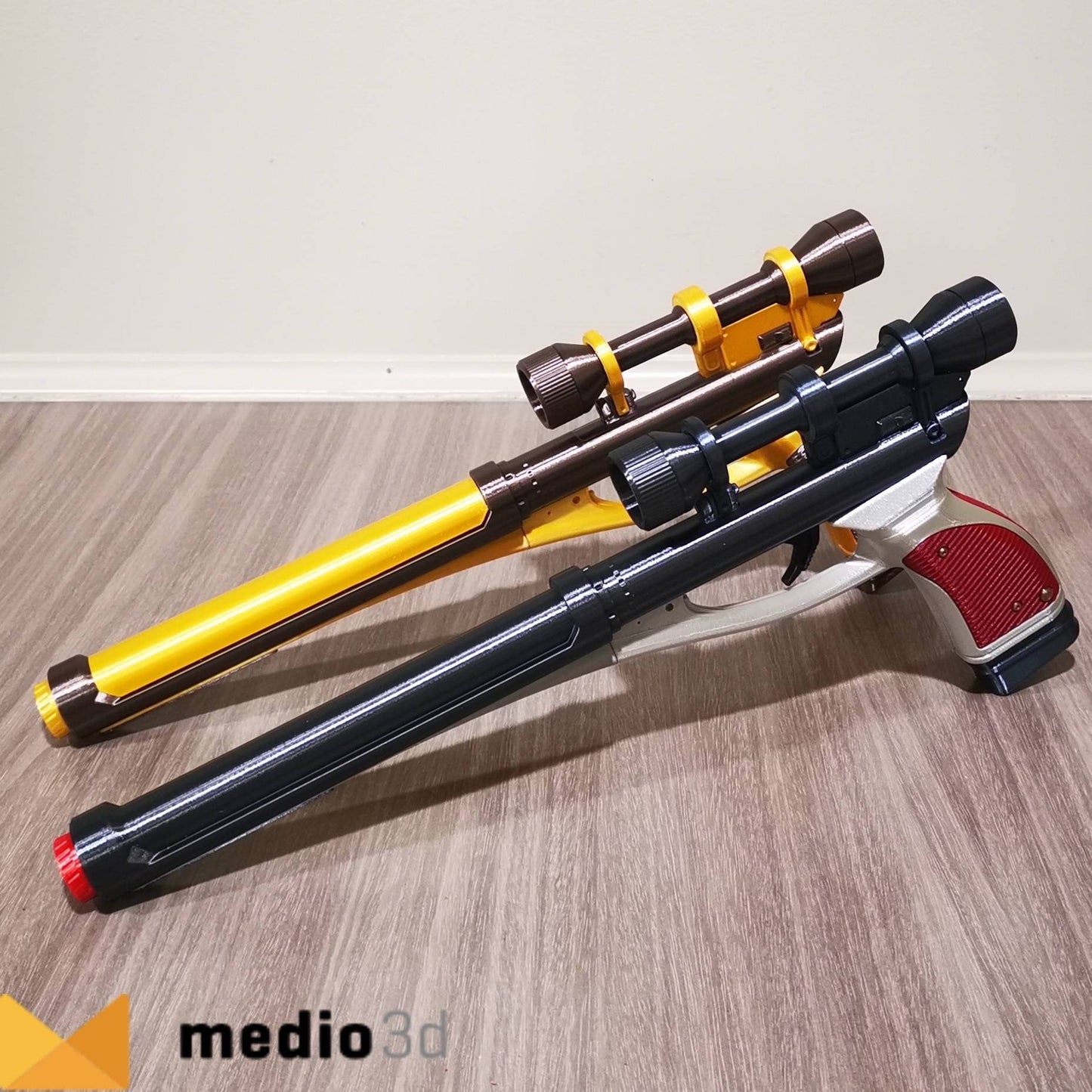 Cad Bane Blaster LL-30 Cosplay Prop, Larp Props Replica, Post Apocalyptic Larp Weapon, Cyberpunk Cosplay Prop Weapon