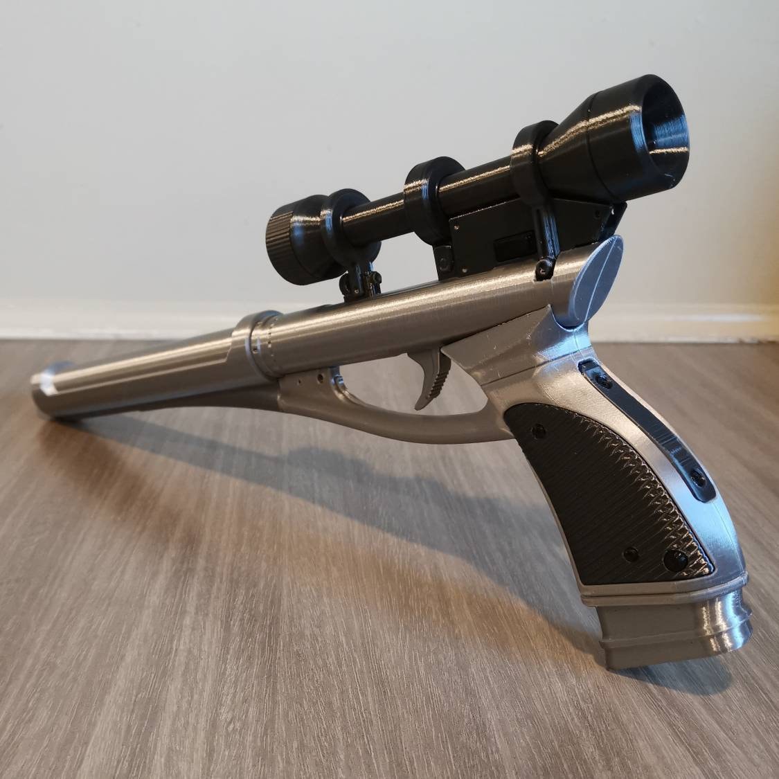 Cad Bane Blaster LL-30 Cosplay Prop, Larp Props Replica, Post Apocalyptic Larp Weapon, Cyberpunk Cosplay Prop Weapon
