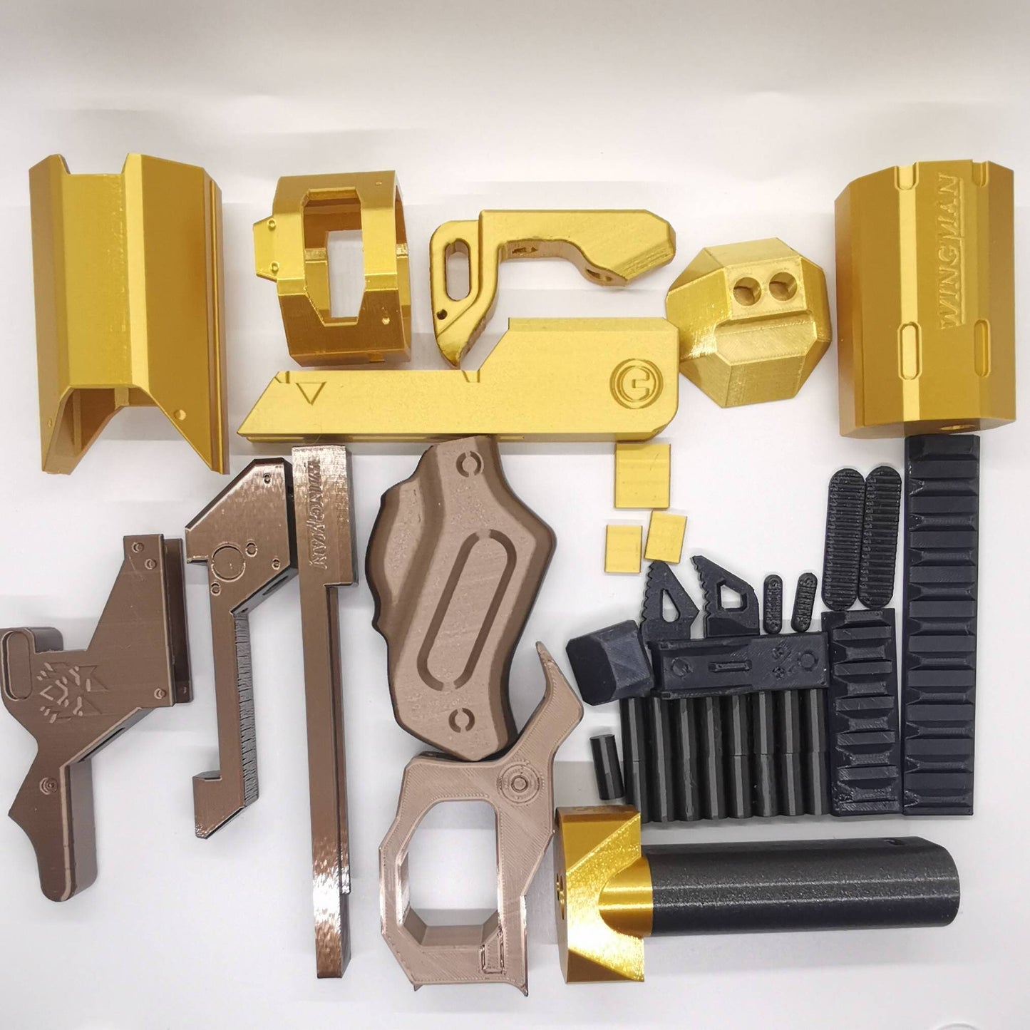 Apex Legends Wingman Cosplay Replica With Stand, Wingman Replica, Post Apocalyptic Larp Weapon, Cyberpunk Cosplay Prop Weapon
