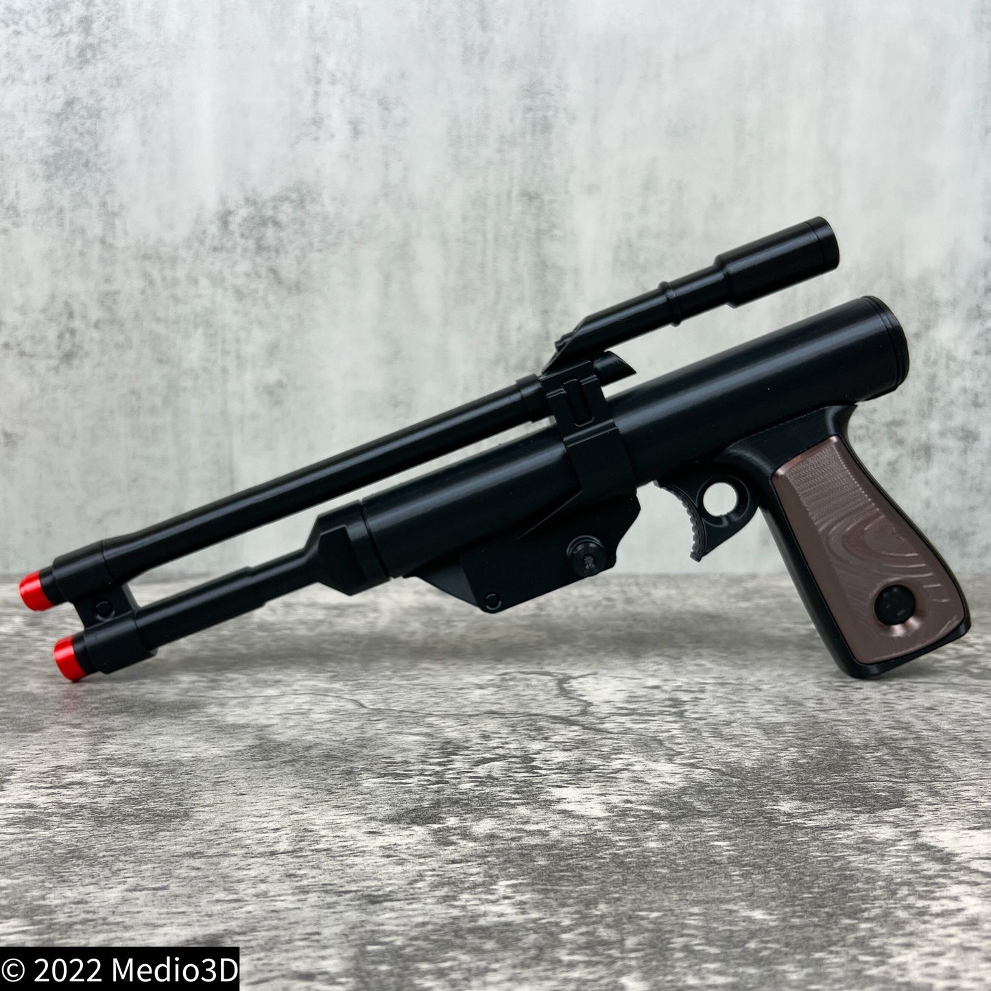 The Hunter Blaster Pistol Prop Replica, Larp Props Replica, Boba Fett, Post Apocalyptic Larp Weapon, Cyberpunk Cosplay Prop Weapon
