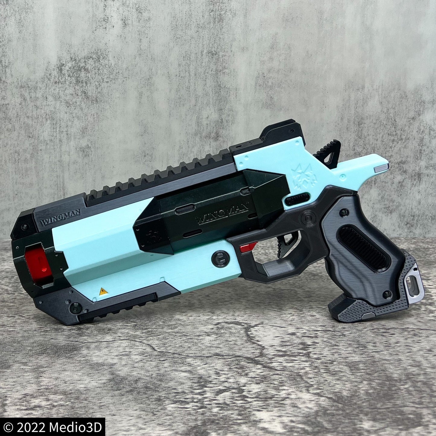 Apex Legends Wingman Cosplay Replica With Stand, Wingman Replica, Post Apocalyptic Larp Weapon, Cyberpunk Cosplay Prop Weapon