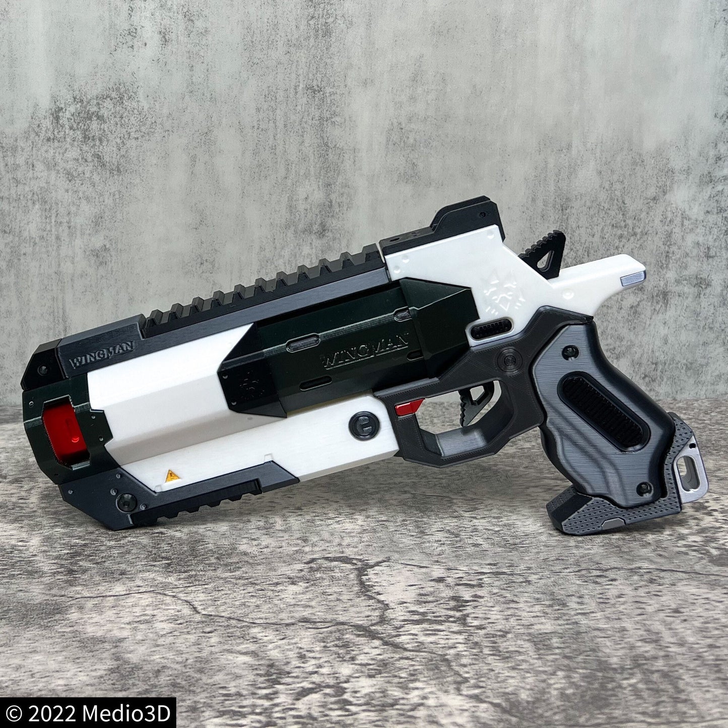Arctic Apex Legends Wingman Cosplay Replica With Stand, Larp Props Replica, Wingman Replica, Post Apocalyptic, Cyberpunk Cosplay Prop Weapon
