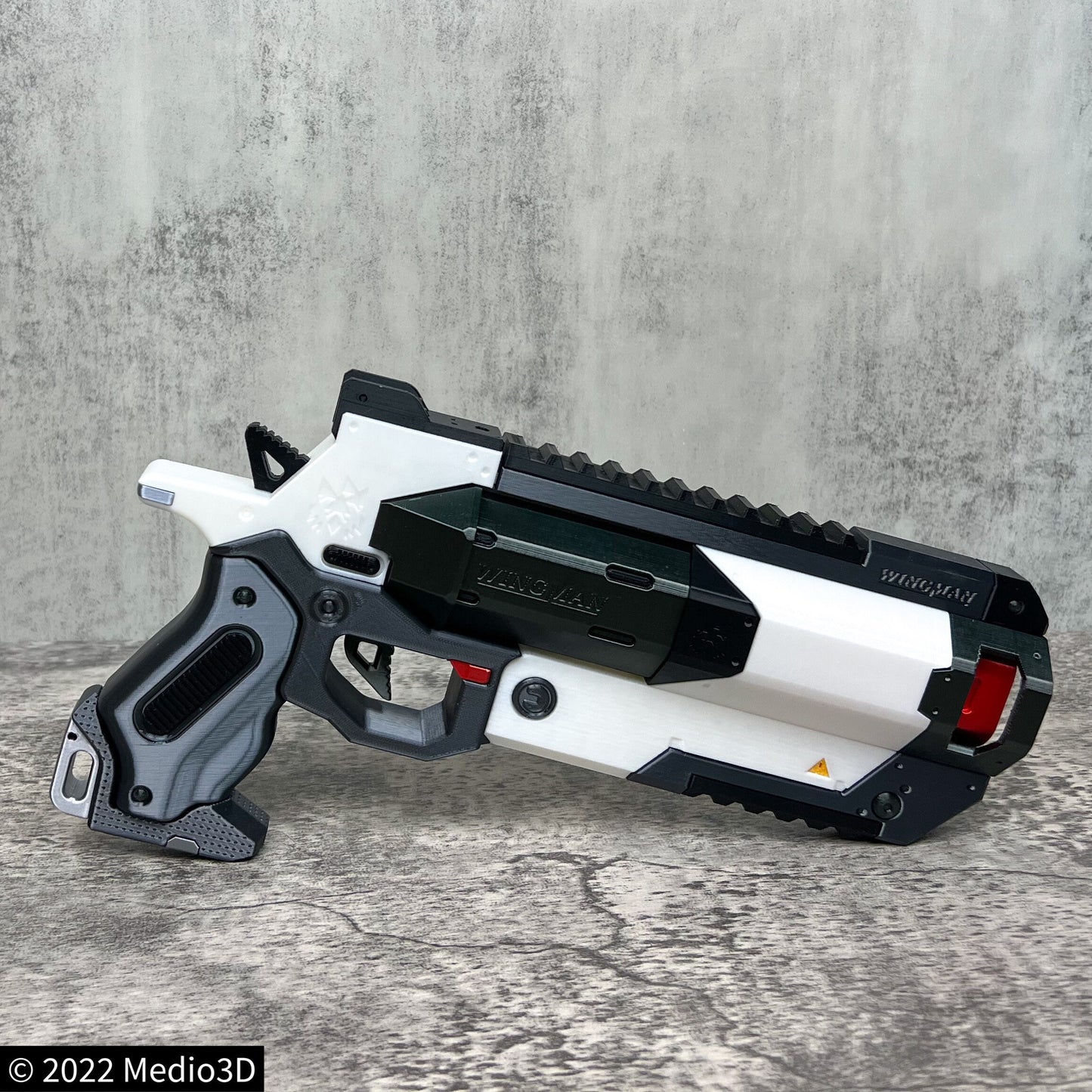 Arctic Apex Legends Wingman Cosplay Replica With Stand, Larp Props Replica, Wingman Replica, Post Apocalyptic, Cyberpunk Cosplay Prop Weapon