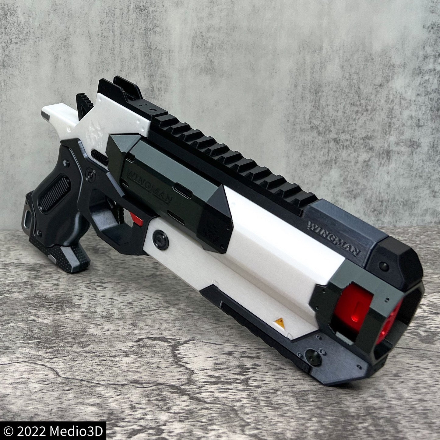 Arctic Apex Legends Wingman Cosplay Replica With Stand, Larp Props Replica, Wingman Replica, Post Apocalyptic, Cyberpunk Cosplay Prop Weapon
