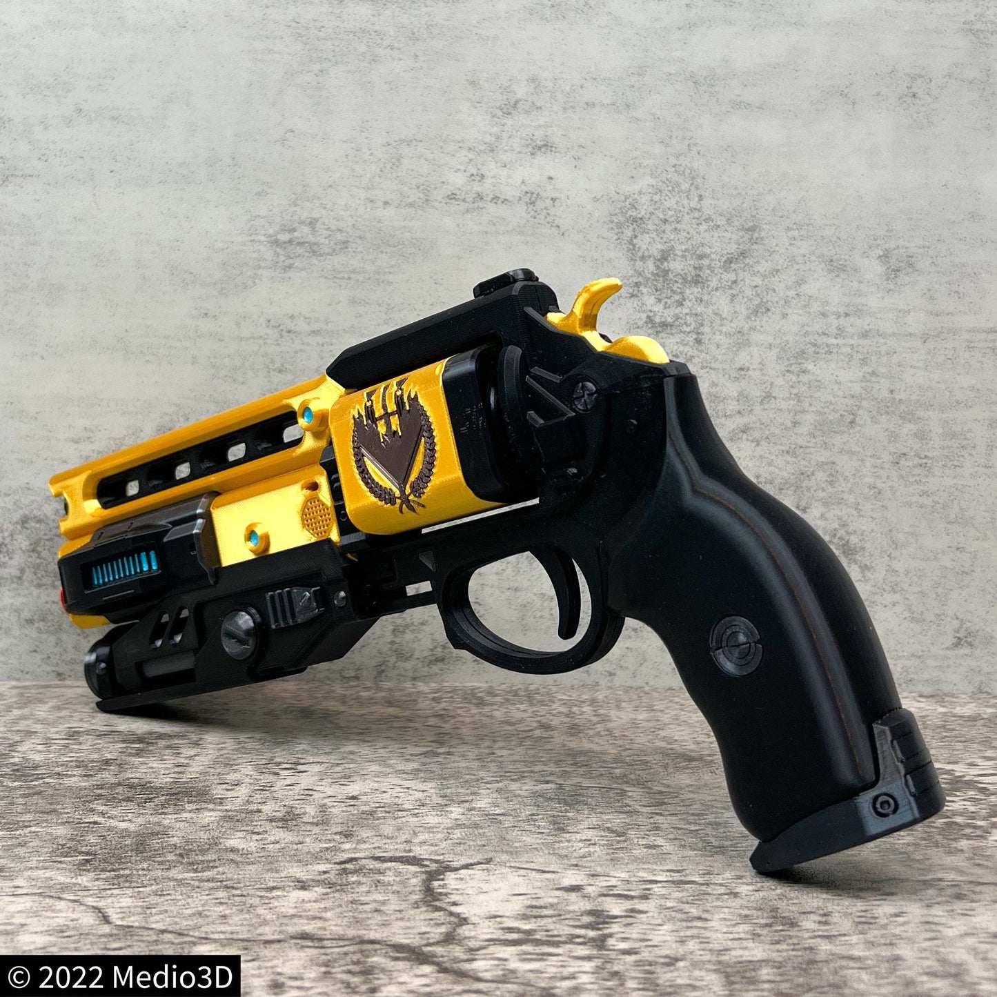 D2 Not Forgotten Hand Cannon Prop, Props Cosplay, Larp Props, Post Apocalyptic Larp Weapon, Cyberpunk Prop