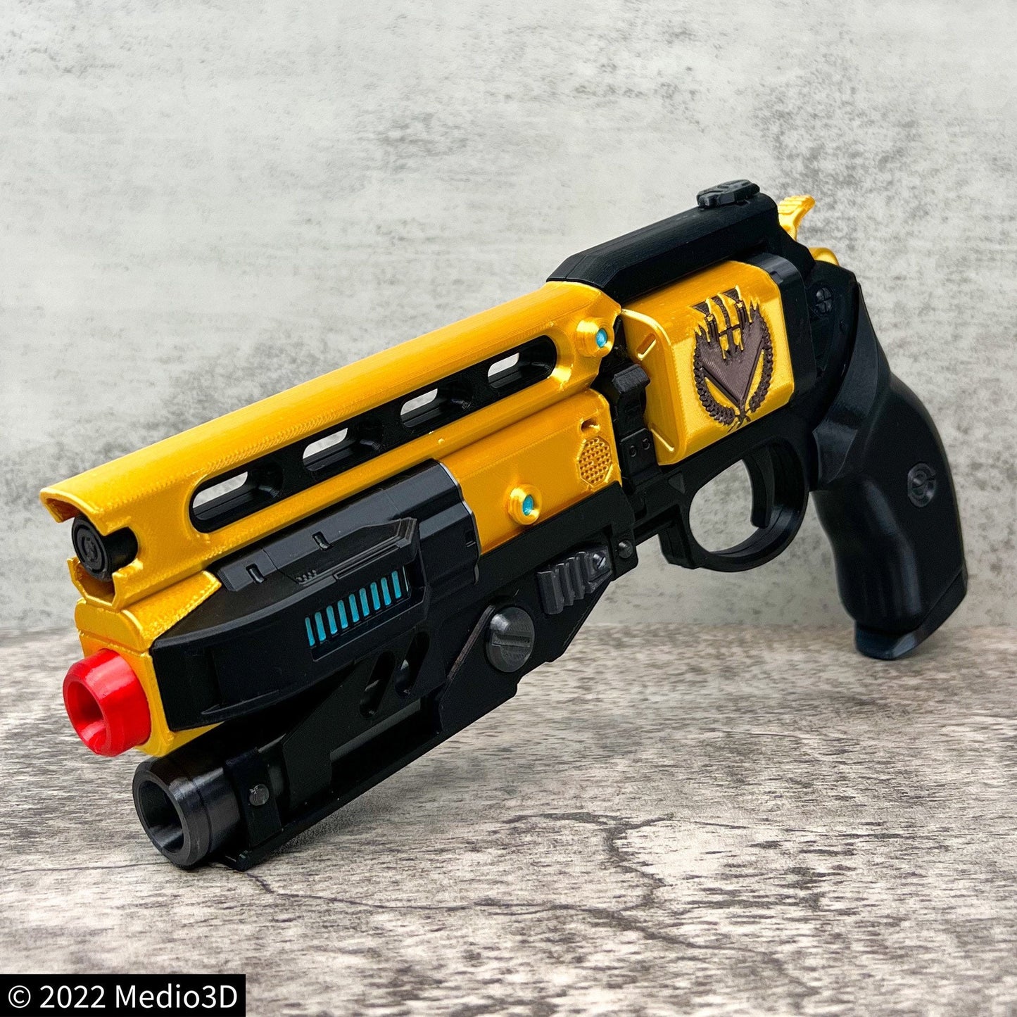 D2 Not Forgotten Hand Cannon Prop, Props Cosplay, Larp Props, Post Apocalyptic Larp Weapon, Cyberpunk Prop