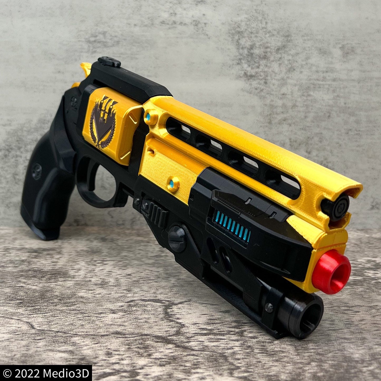 D2 Not Forgotten Hand Cannon Prop, Props Cosplay, Larp Props, Post Apocalyptic Larp Weapon, Cyberpunk Prop