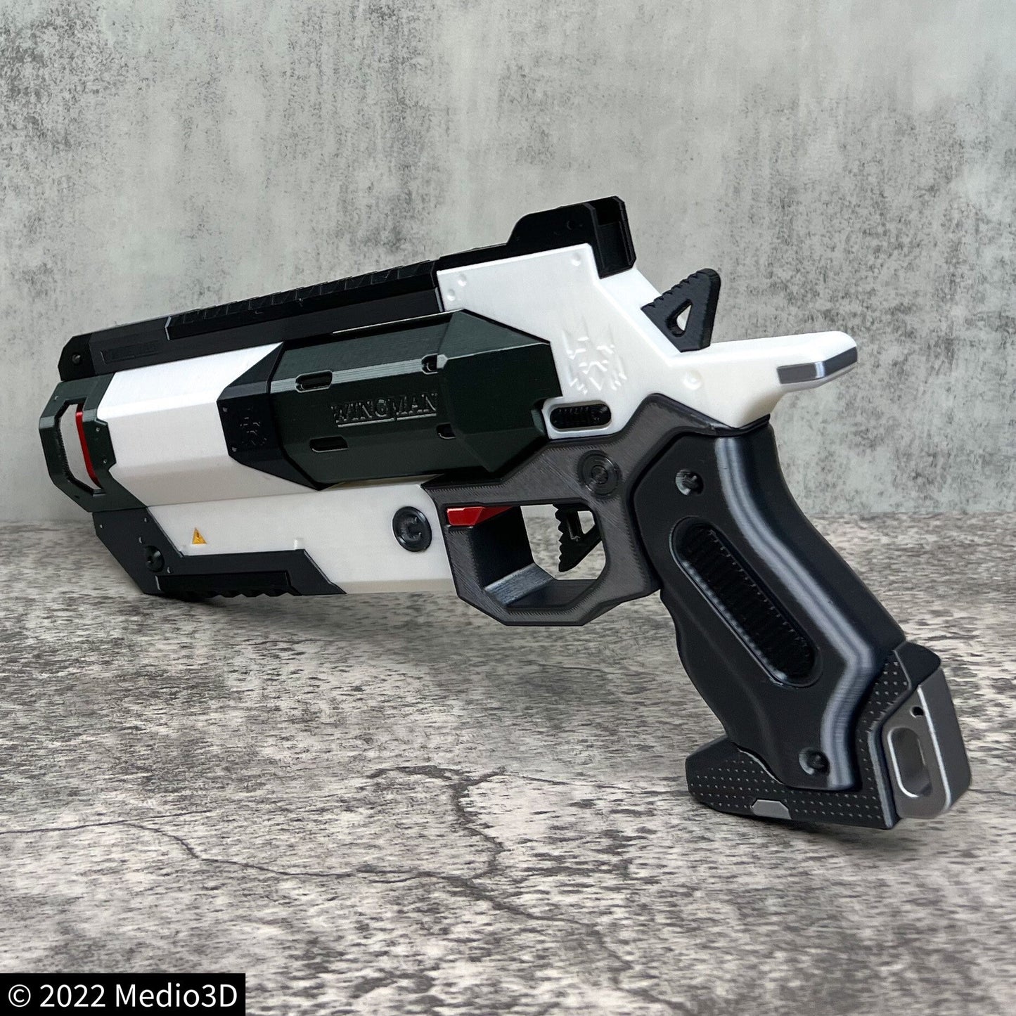 Arctic Apex Legends Wingman Cosplay Replica With Stand, Larp Props Replica, Wingman Replica, Post Apocalyptic, Cyberpunk Cosplay Prop Weapon