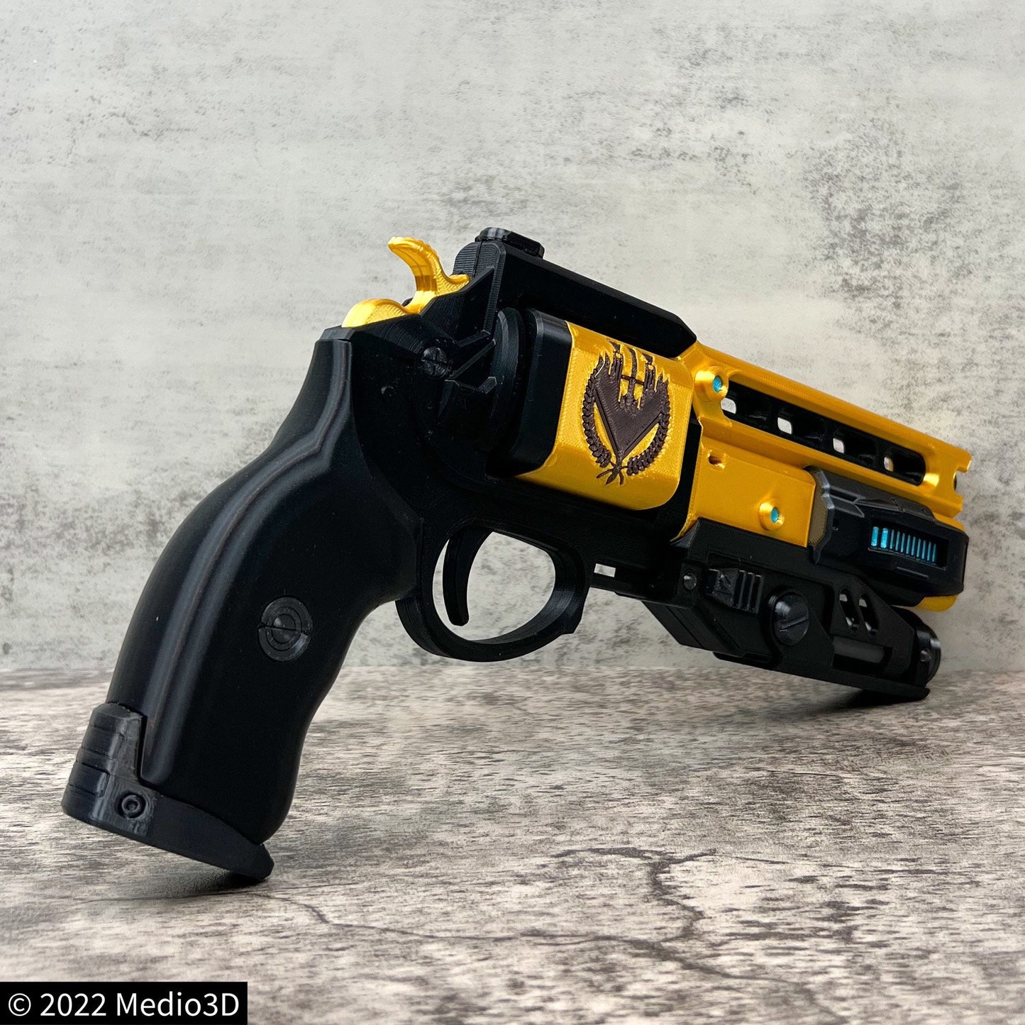 D2 Not Forgotten Hand Cannon Prop, Props Cosplay, Larp Props, Post Apocalyptic Larp Weapon, Cyberpunk Prop