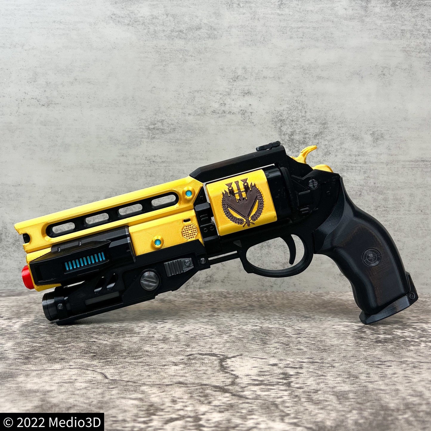 D2 Not Forgotten Hand Cannon Prop, Props Cosplay, Larp Props, Post Apocalyptic Larp Weapon, Cyberpunk Prop