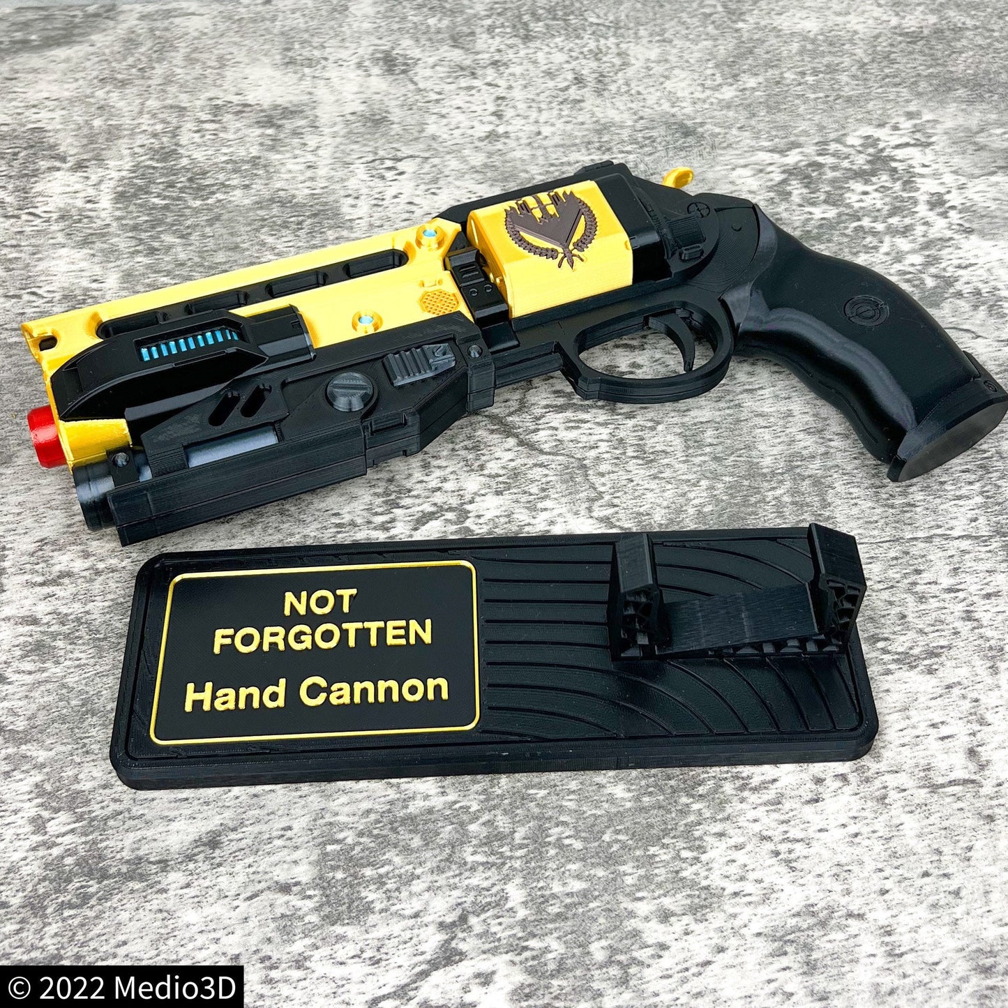 D2 Not Forgotten Hand Cannon Prop, Props Cosplay, Larp Props, Post Apocalyptic Larp Weapon, Cyberpunk Prop