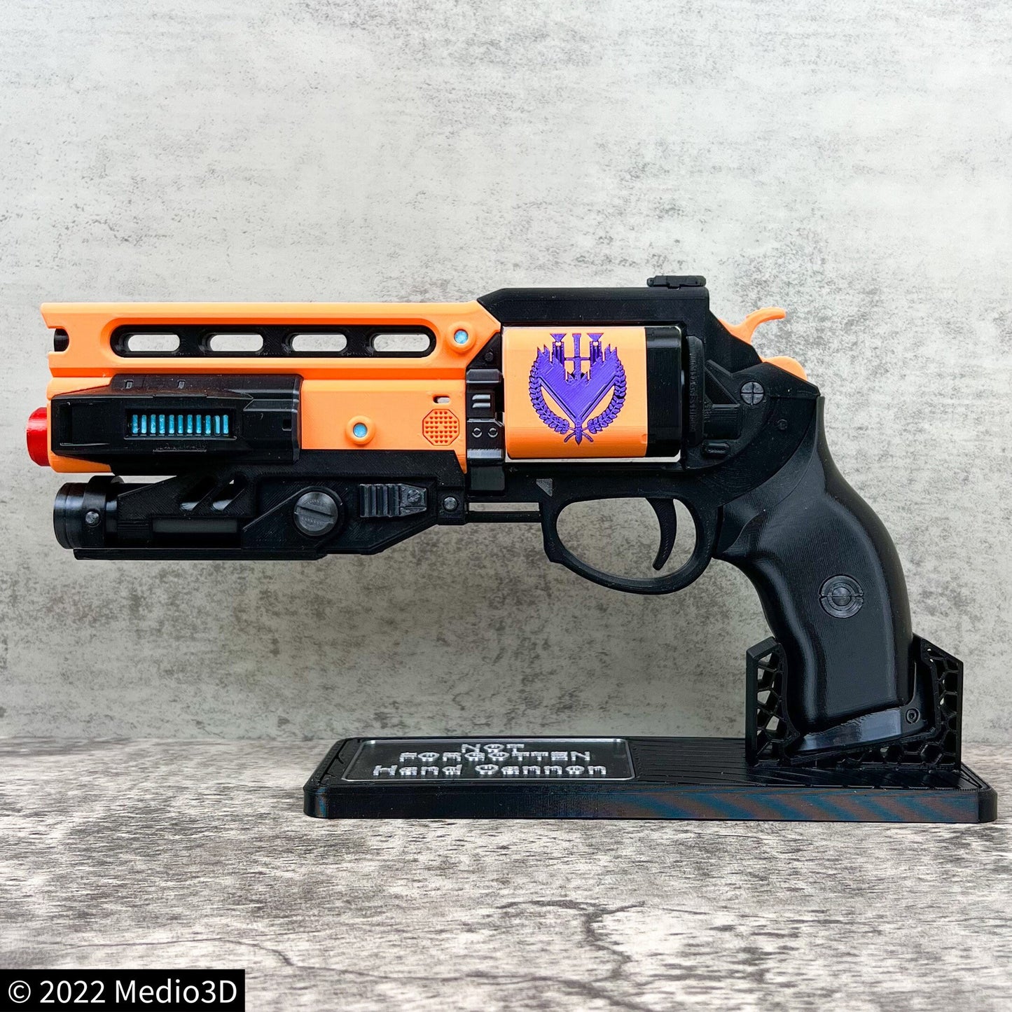 D2 Not Forgotten Hand Cannon, Props Cosplay, Larp Props, Post Apocalyptic Larp Weapon, Cyberpunk Prop