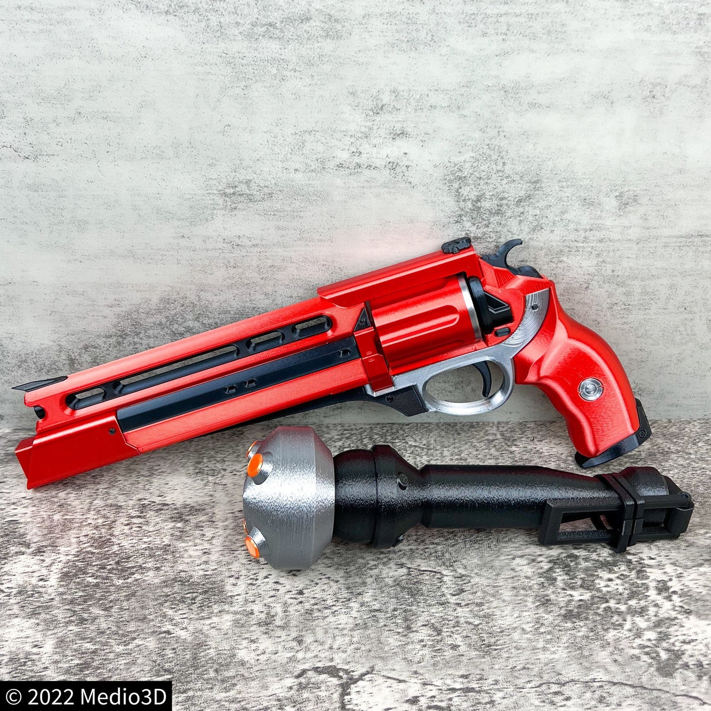 Rose Hand Cannon Props Cosplay, Larp Props, Post Apocalyptic Larp Weapon, Cyberpunk Prop