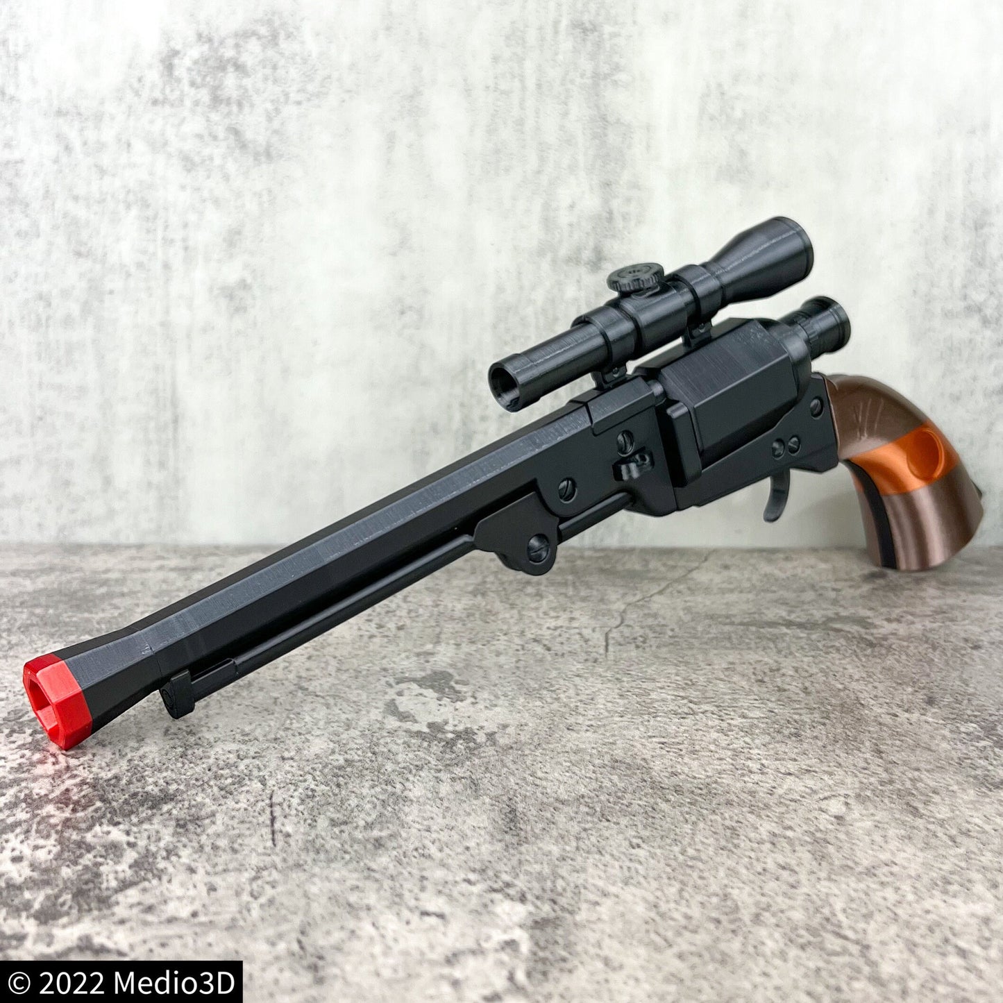 Cad Bane Blaster LL-30 Cosplay Prop, Larp Props Replica, Post Apocalyptic Larp Weapon, Cyberpunk Cosplay Prop Weapon