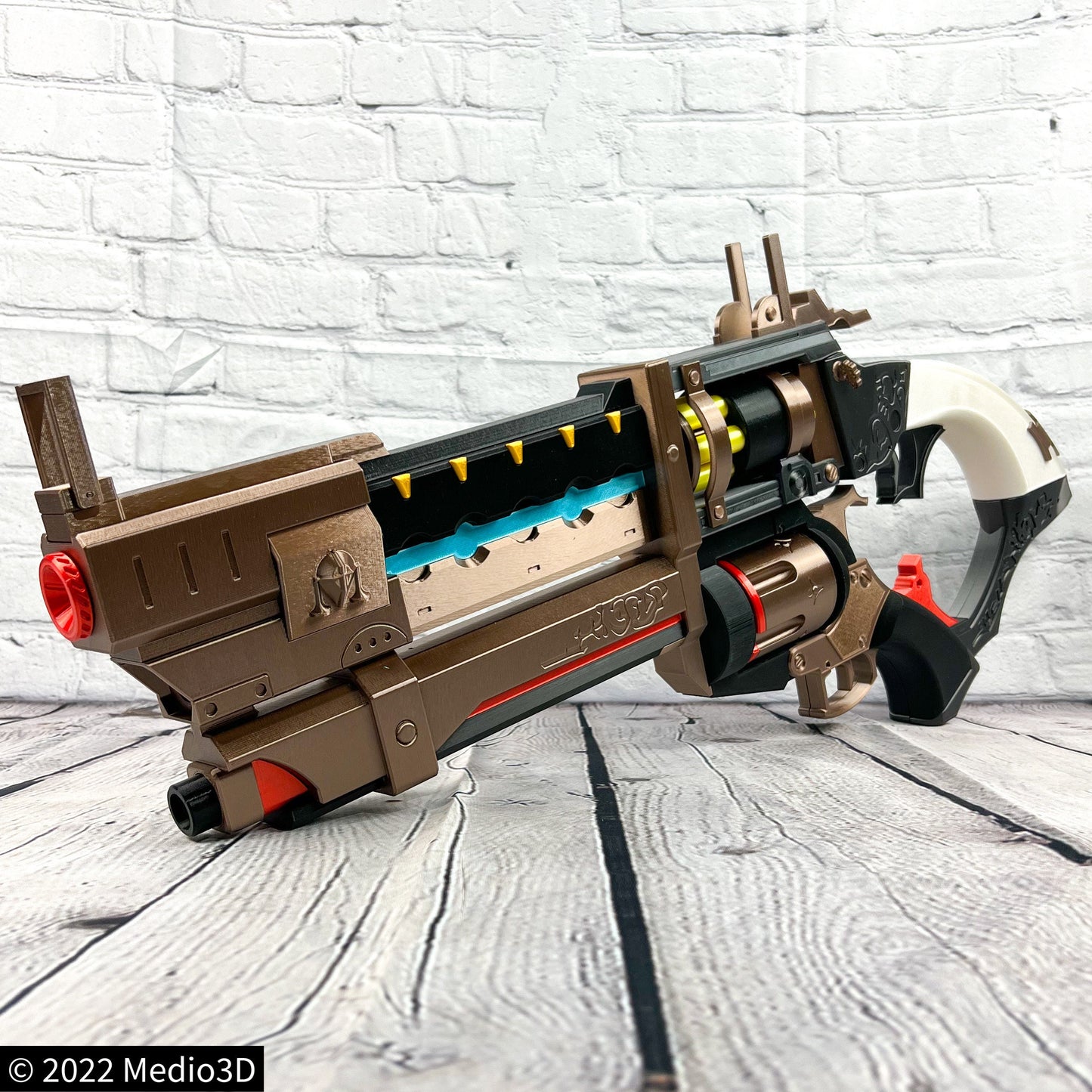 Final Fantasy Laws Order Revolver Cosplay, Larp Props Replica, Post Apocalyptic Larp, Cyberpunk Cosplay Prop