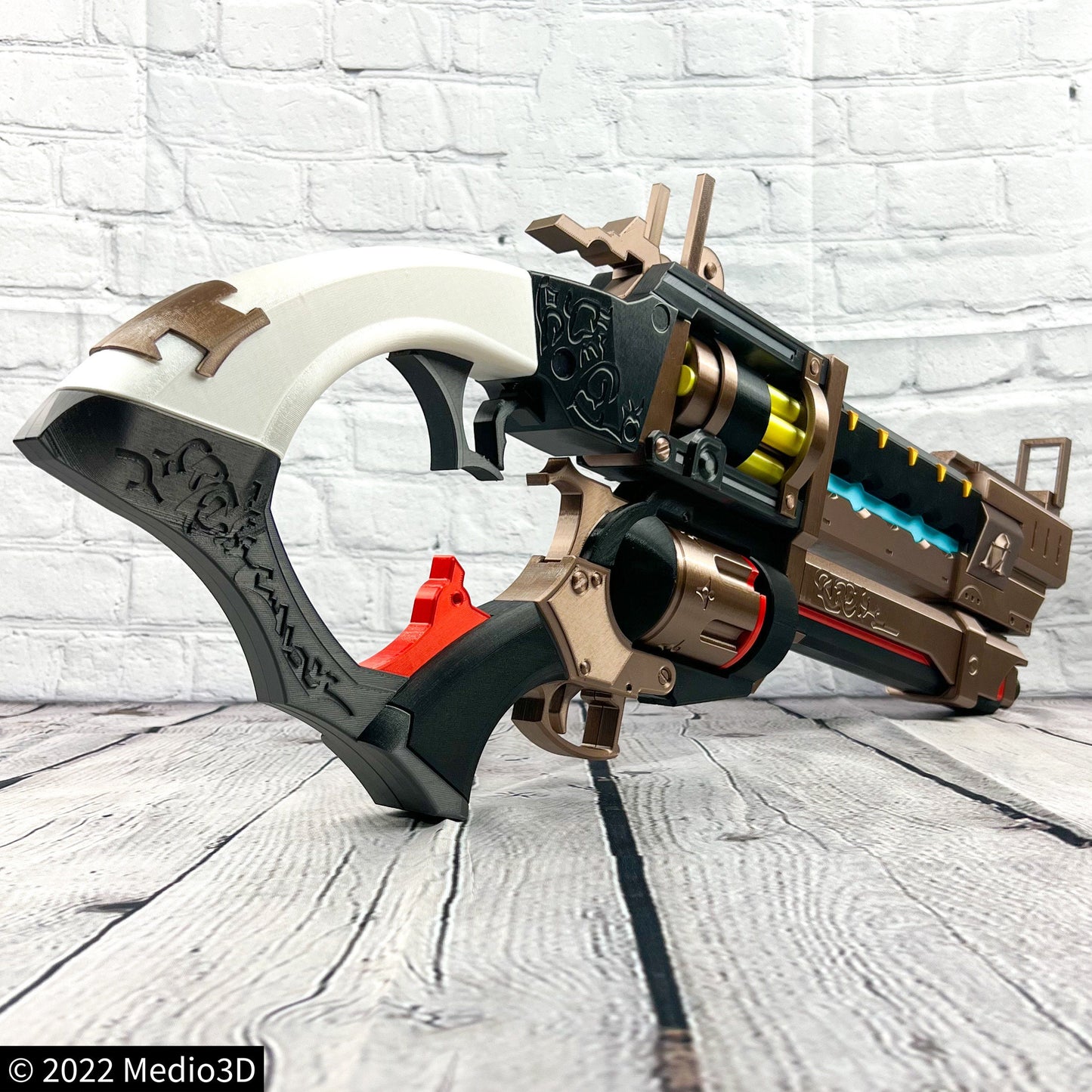Final Fantasy Laws Order Revolver Cosplay, Larp Props Replica, Post Apocalyptic Larp, Cyberpunk Cosplay Prop