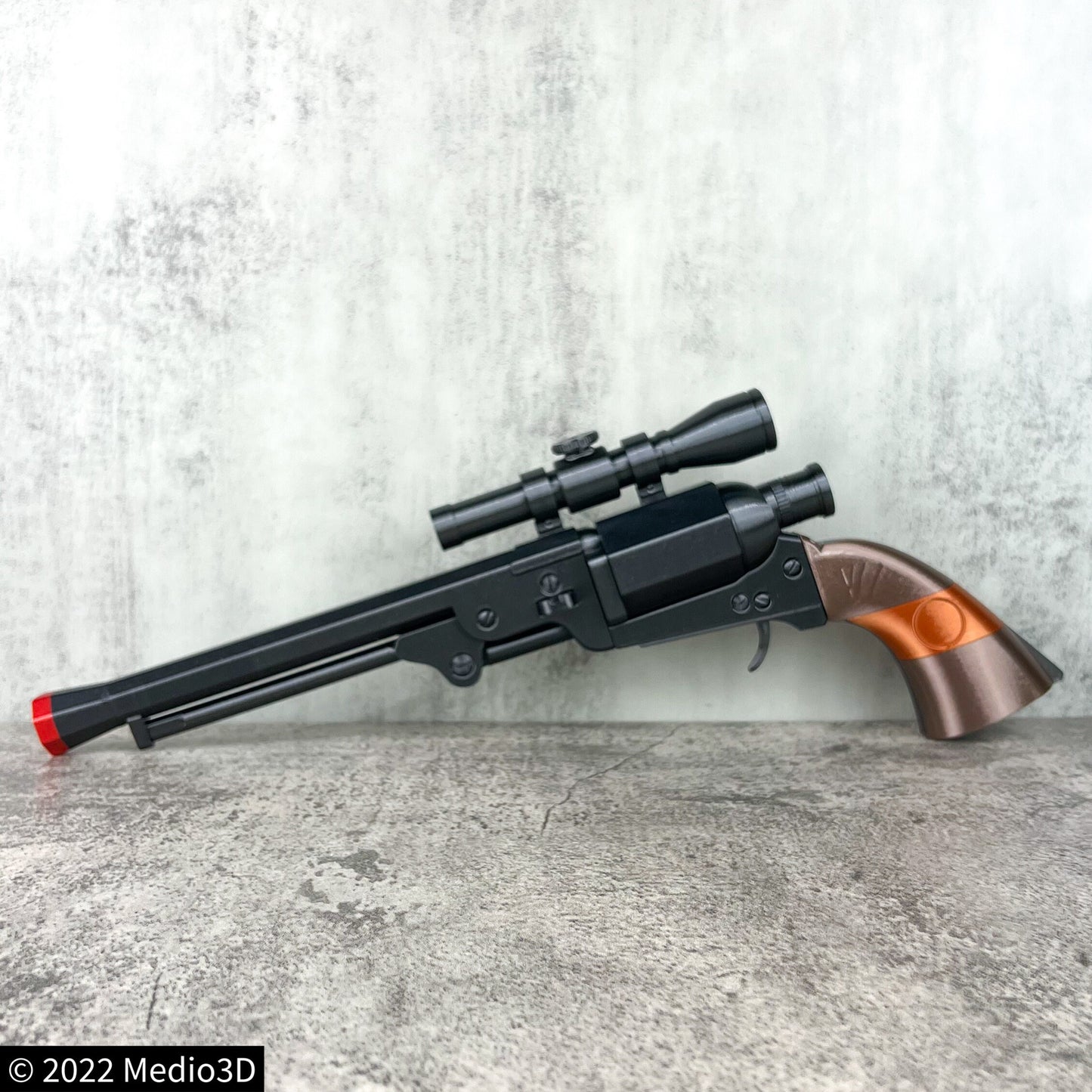 Cad Bane Blaster LL-30 Cosplay Prop, Larp Props Replica, Post Apocalyptic Larp Weapon, Cyberpunk Cosplay Prop Weapon