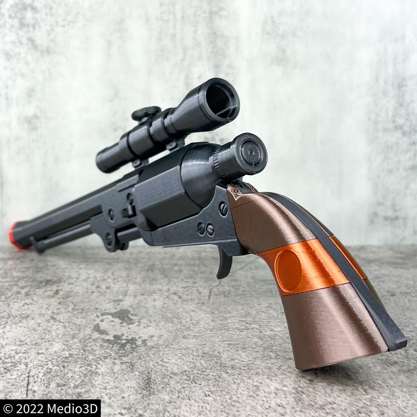 Cad Bane Blaster LL-30 Cosplay Prop, Larp Props Replica, Post Apocalyptic Larp Weapon, Cyberpunk Cosplay Prop Weapon