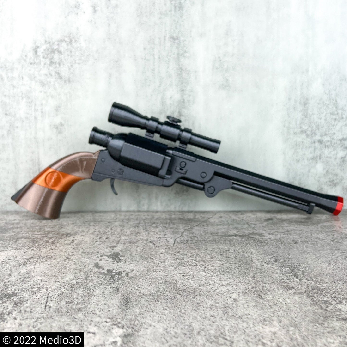 Cad Bane Blaster LL-30 Cosplay Prop, Larp Props Replica, Post Apocalyptic Larp Weapon, Cyberpunk Cosplay Prop Weapon