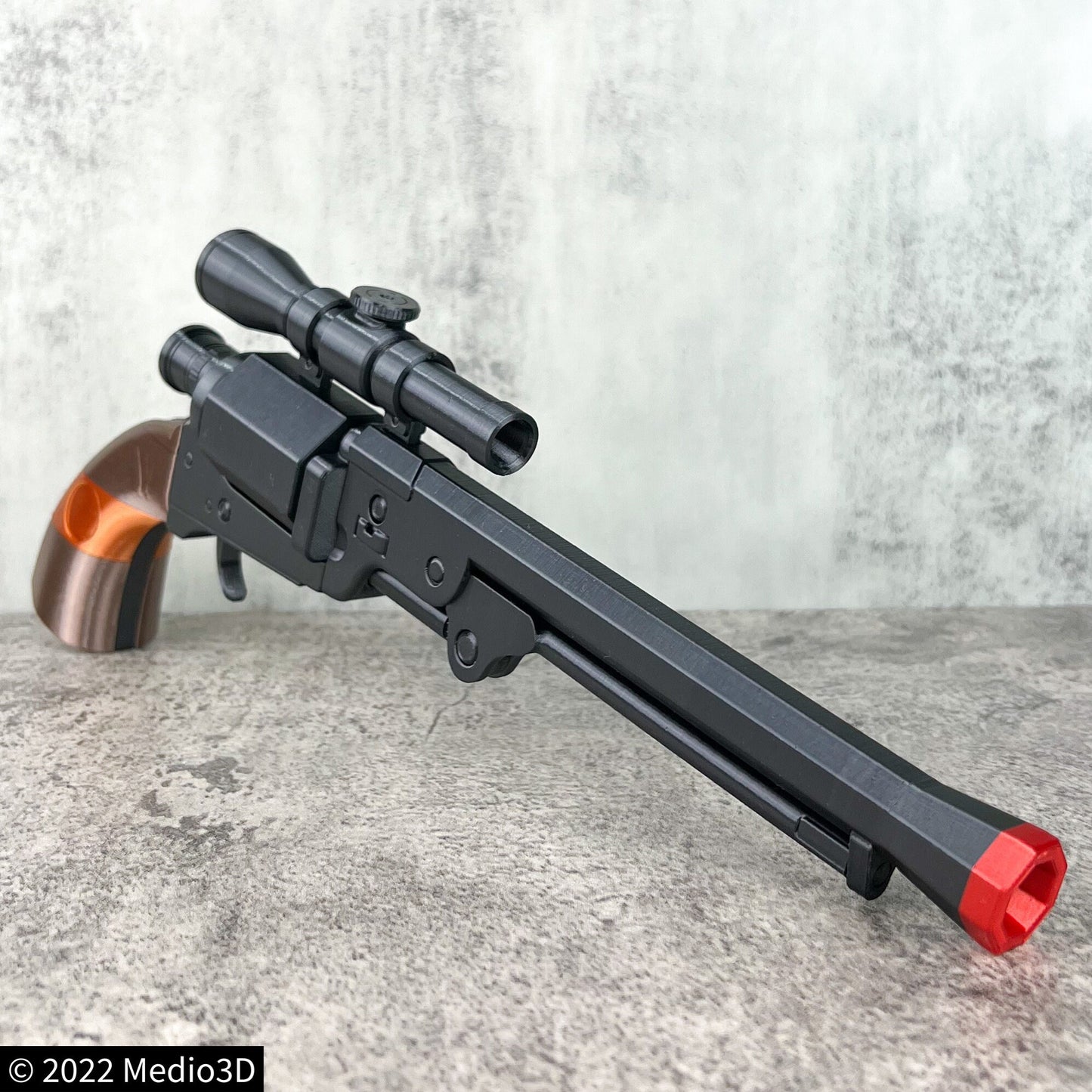 Cad Bane Blaster LL-30 Cosplay Prop, Larp Props Replica, Post Apocalyptic Larp Weapon, Cyberpunk Cosplay Prop Weapon