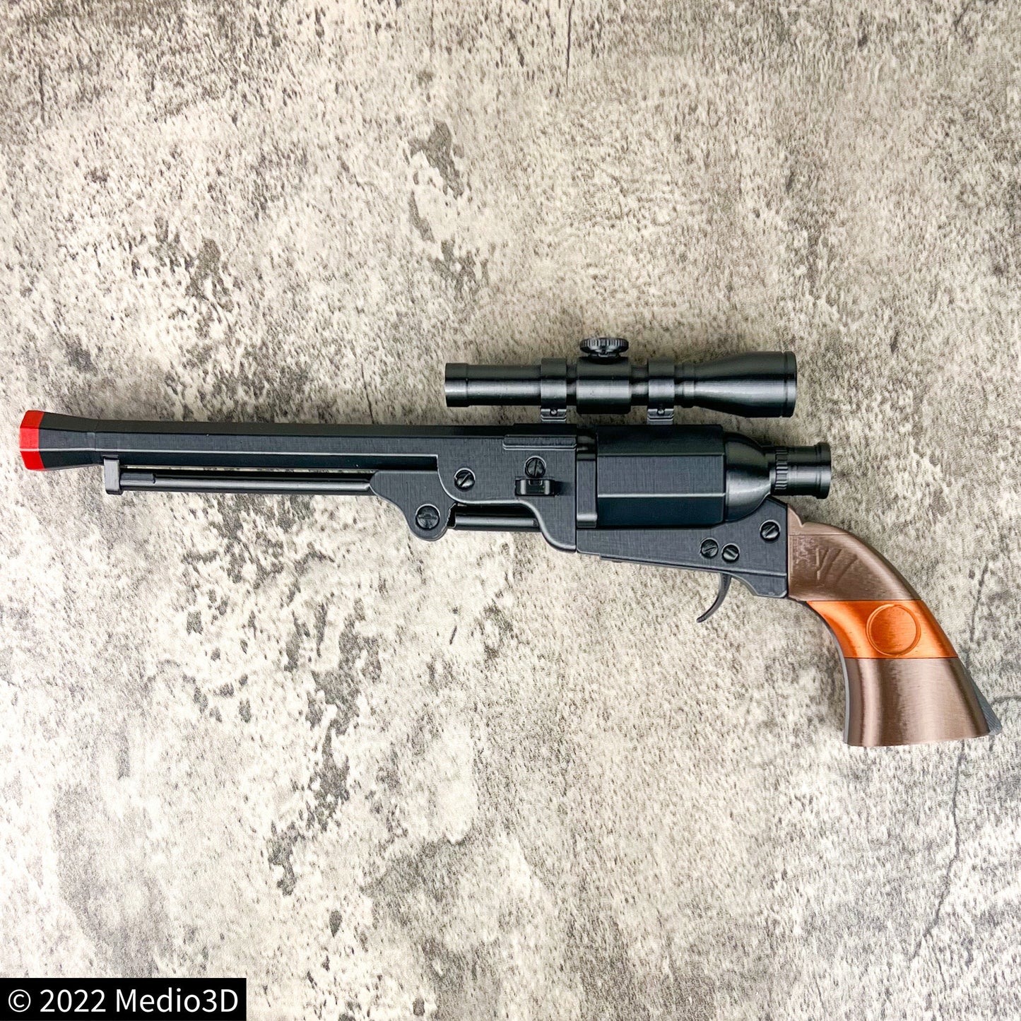 Cad Bane Blaster LL-30 Cosplay Prop, Larp Props Replica, Post Apocalyptic Larp Weapon, Cyberpunk Cosplay Prop Weapon