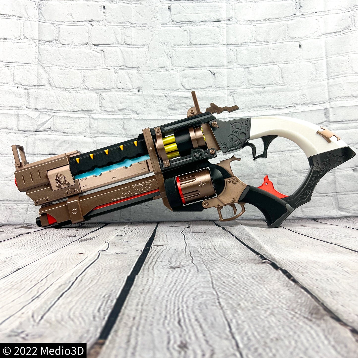 Final Fantasy Laws Order Revolver Cosplay, Larp Props Replica, Post Apocalyptic Larp, Cyberpunk Cosplay Prop