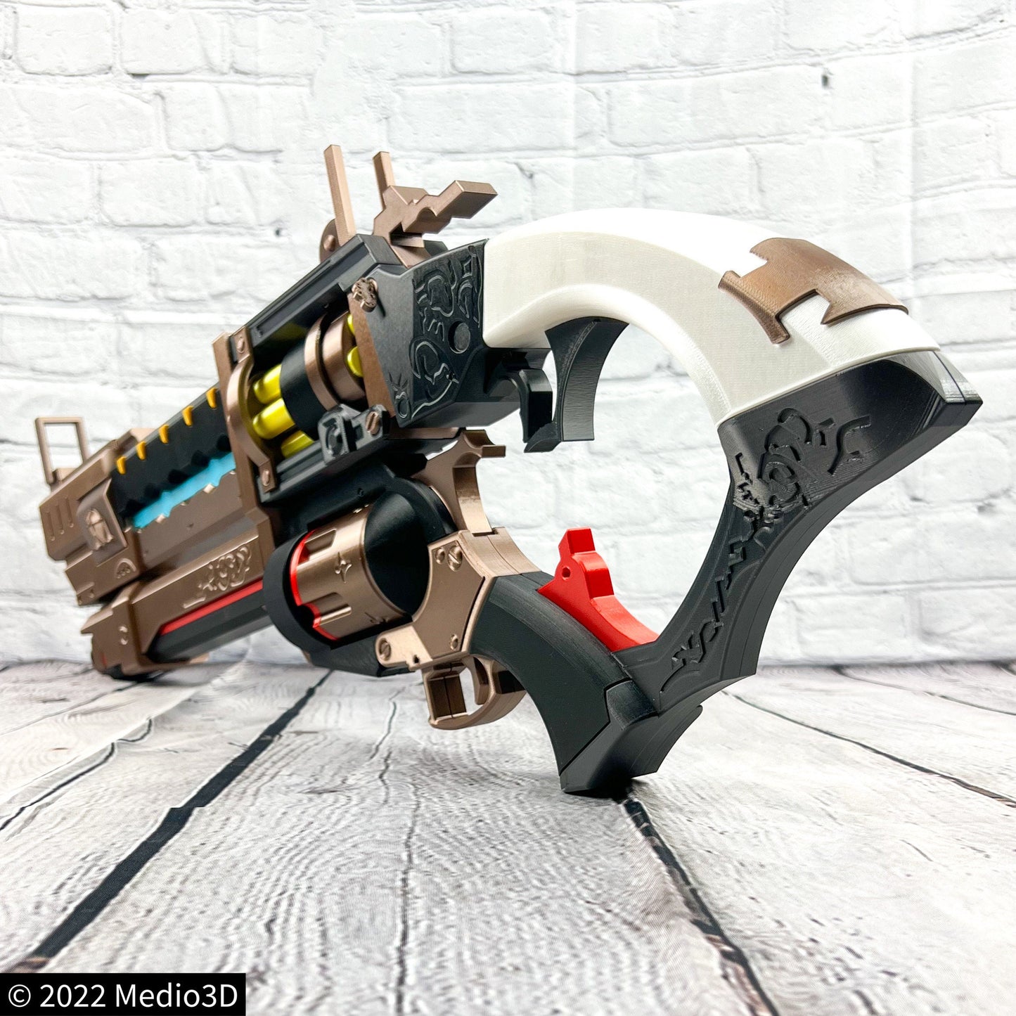 Final Fantasy Laws Order Revolver Cosplay, Larp Props Replica, Post Apocalyptic Larp, Cyberpunk Cosplay Prop