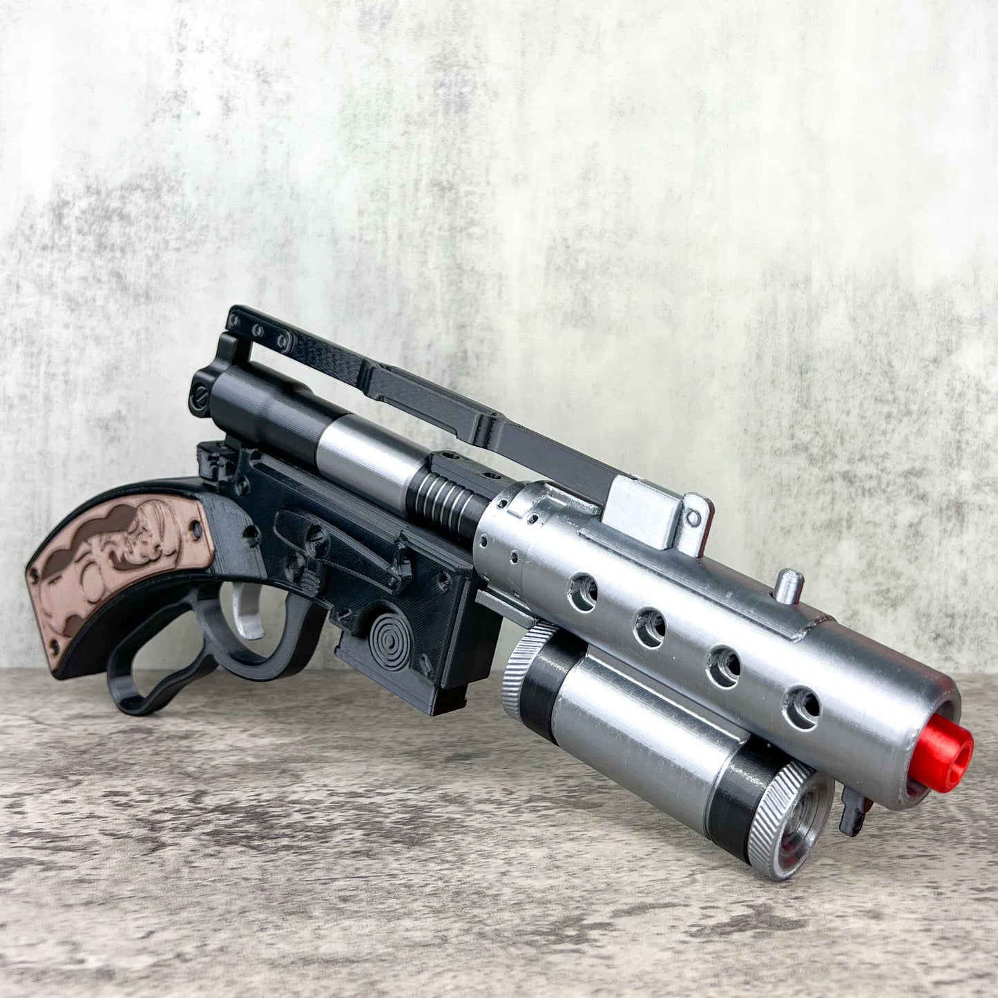Merr-Sonn Type CC Blaster Cosplay, Larp Props Replica, Post Apocalyptic Larp, Cyberpunk Cosplay Prop