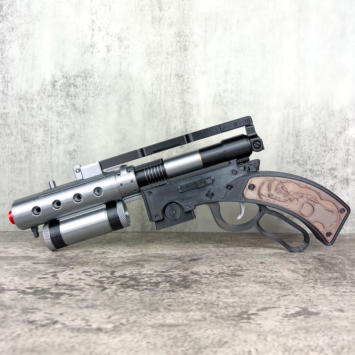 Merr-Sonn Type CC Blaster Cosplay, Larp Props Replica, Post Apocalyptic Larp, Cyberpunk Cosplay Prop