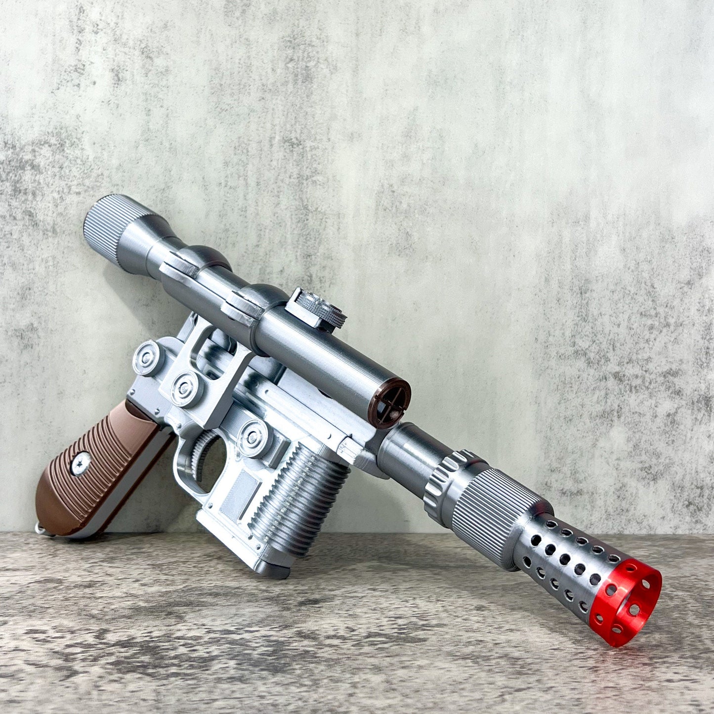 Han Solo Blaster DL-44 Cosplay, Larp Props Replica, Post Apocalyptic Larp, Cyberpunk Cosplay Prop