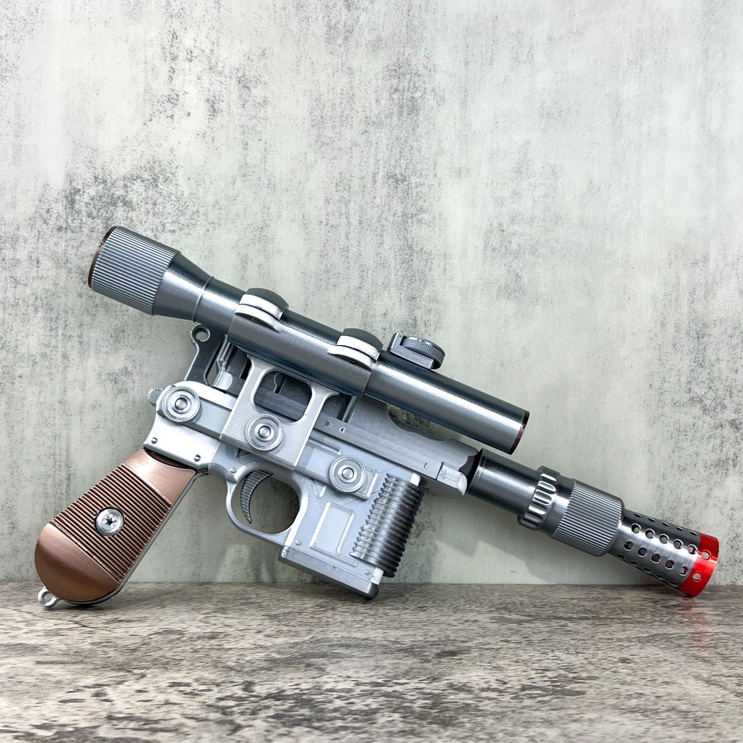 Han Solo Blaster DL-44 Cosplay, Larp Props Replica, Post Apocalyptic Larp, Cyberpunk Cosplay Prop