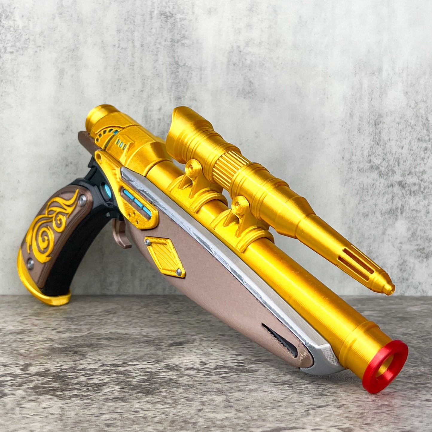 Old Republic Blaster Cosplay Replica, Larp Props Replica, Mandolorian, Post Apocalyptic Larp Weapon, Cyberpunk Cosplay Prop Weapon