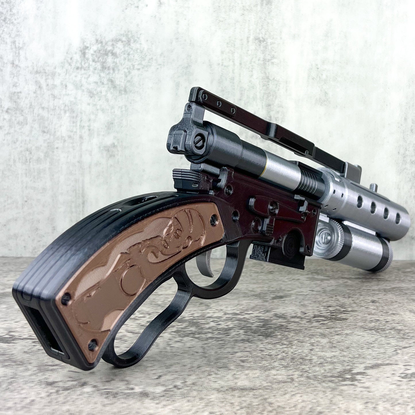 Merr-Sonn Type CC Blaster Cosplay, Larp Props Replica, Post Apocalyptic Larp, Cyberpunk Cosplay Prop