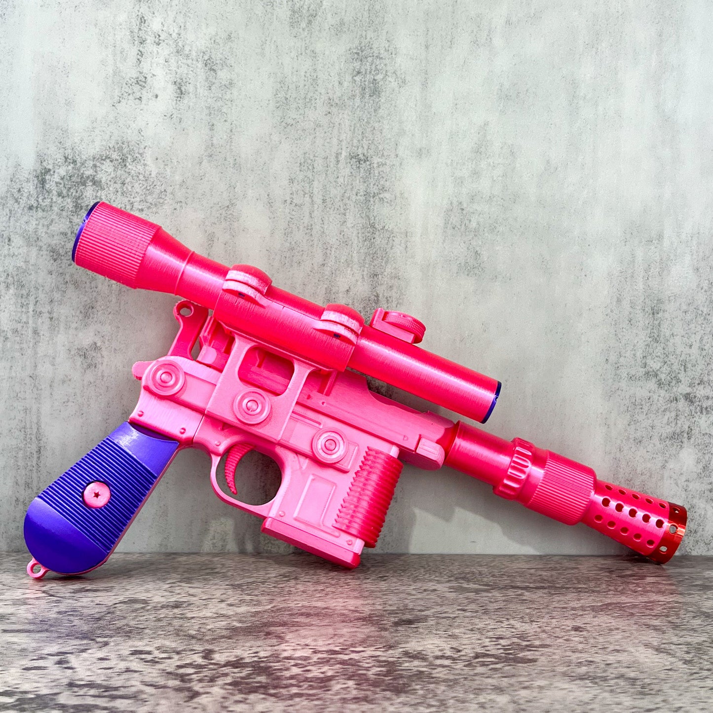 Han Solo Blaster DL-44 Cosplay, Larp Props Replica, Post Apocalyptic Larp, Cyberpunk Cosplay Prop