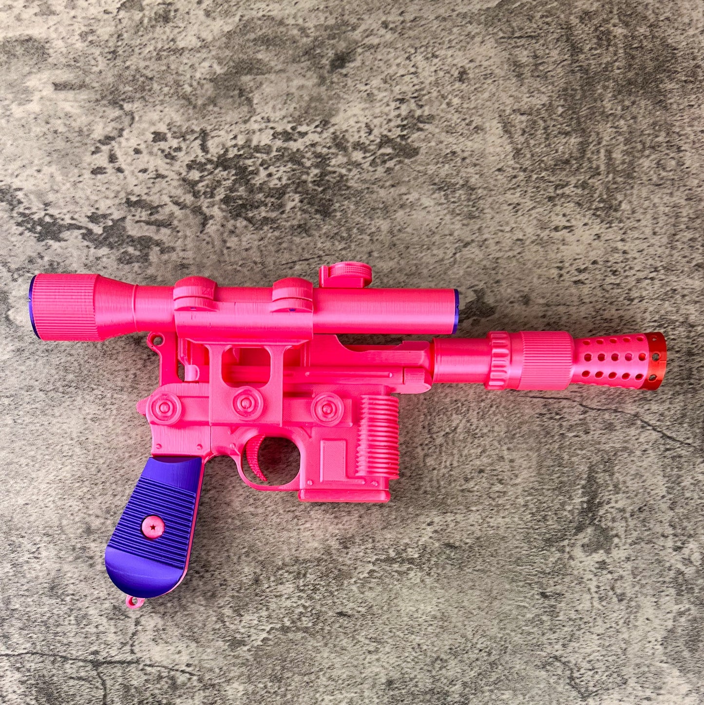 Han Solo Blaster DL-44 Cosplay, Larp Props Replica, Post Apocalyptic Larp, Cyberpunk Cosplay Prop