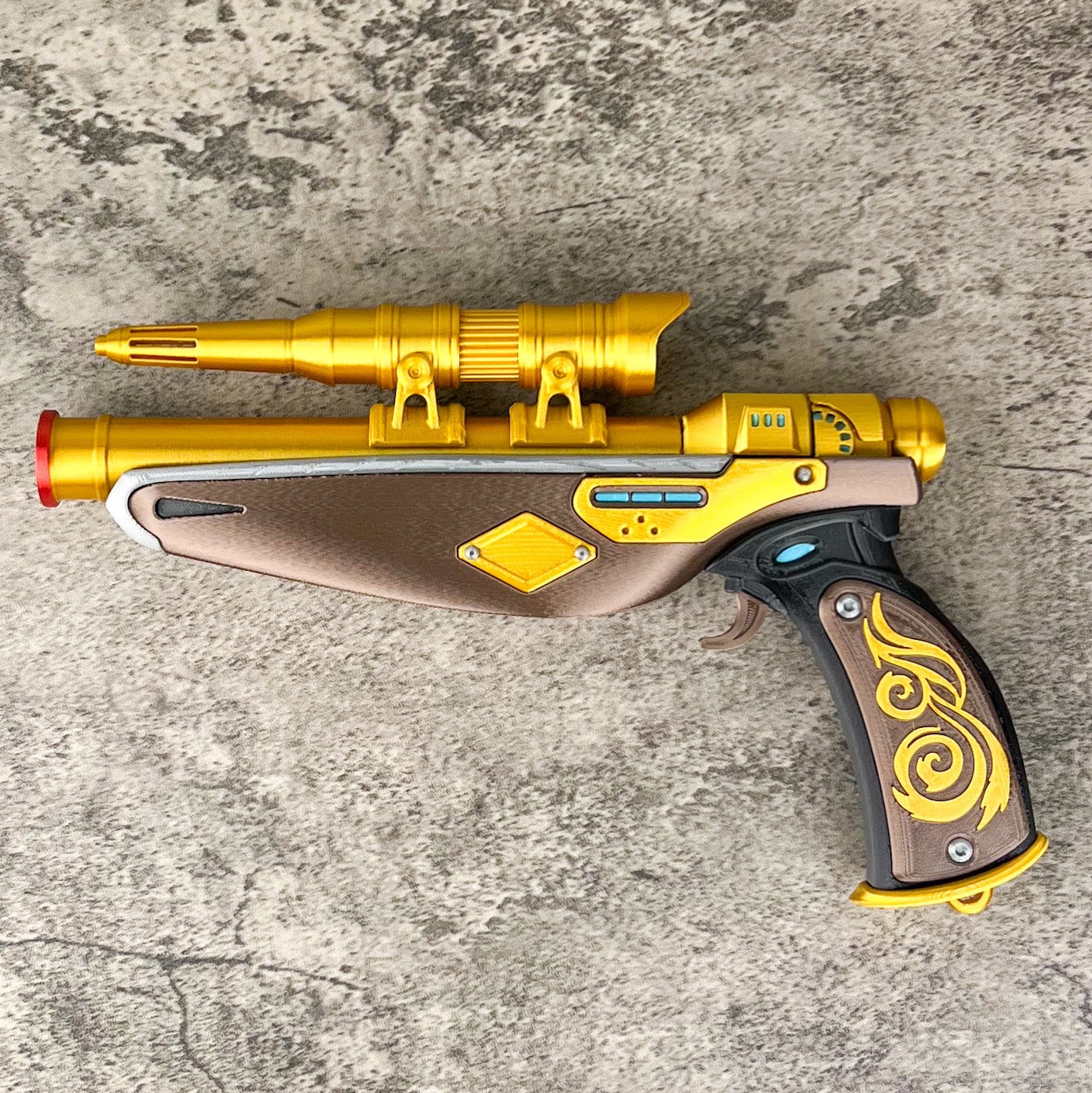Old Republic Blaster Cosplay Replica, Larp Props Replica, Mandolorian, Post Apocalyptic Larp Weapon, Cyberpunk Cosplay Prop Weapon