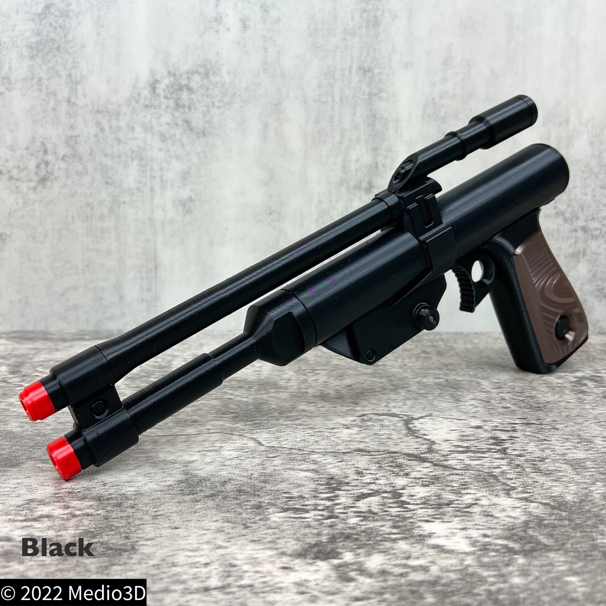 The Hunter Blaster Pistol Prop Replica, Larp Props Replica, Boba Fett, Post Apocalyptic Larp Weapon, Cyberpunk Cosplay Prop Weapon
