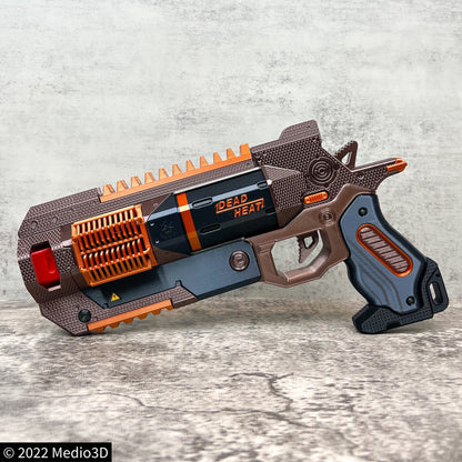 Apex Legends Wingman Dead Heat Cosplay Replica With Stand, Wingman Replica, Post Apocalyptic Larp Weapon, Cyberpunk Prop