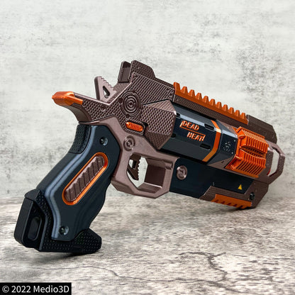 Apex Legends Wingman Dead Heat Cosplay Replica With Stand, Wingman Replica, Post Apocalyptic Larp Weapon, Cyberpunk Prop