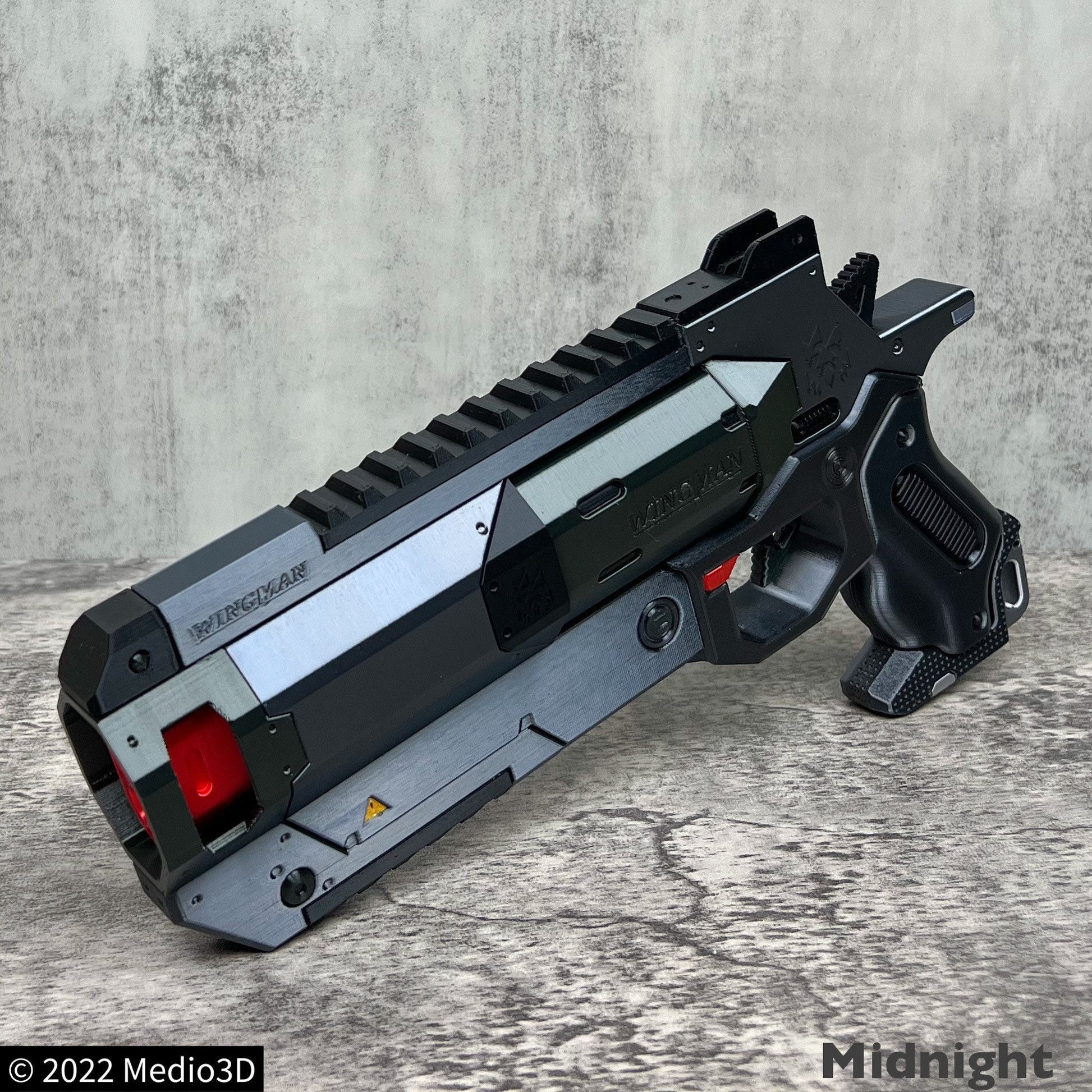 Midnight Apex Legends Wingman Cosplay replica With Stand, Wingman replica, Post Apocalyptic, Cyberpunk Cosplay Prop Weapon