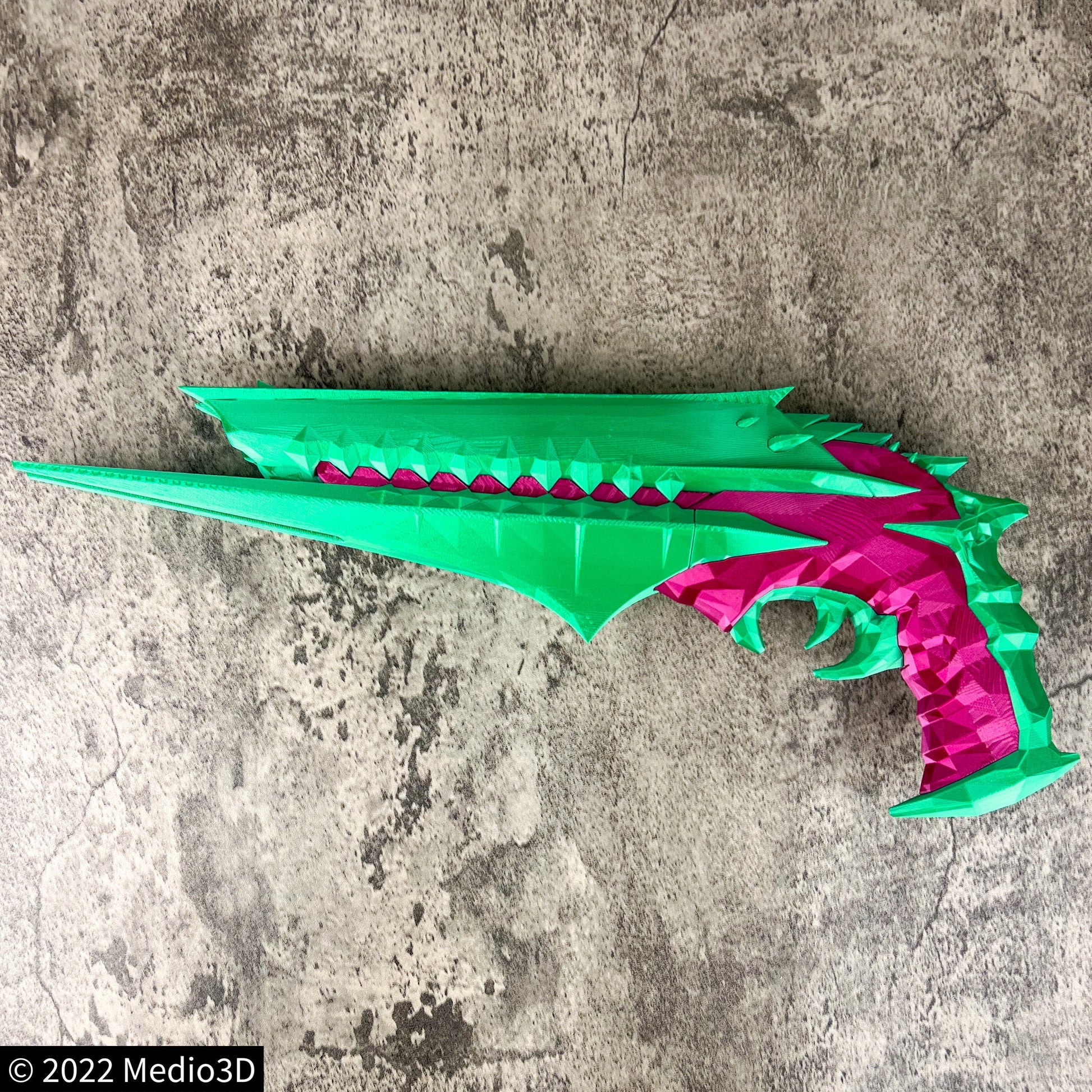 Zaoulis Bane Cannon D2 Props Cosplay, Larp Props, Post Apocalyptic Larp Weapon, Cyberpunk Prop